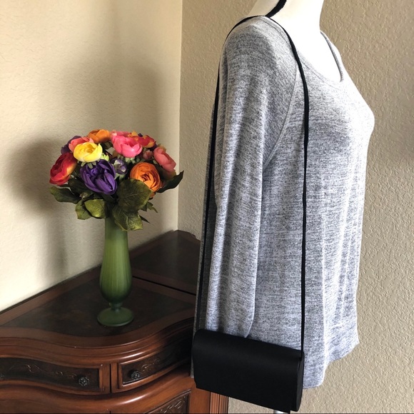 Vintage Carlo Fellini Satin Evening Bag - Picture 2 of 4